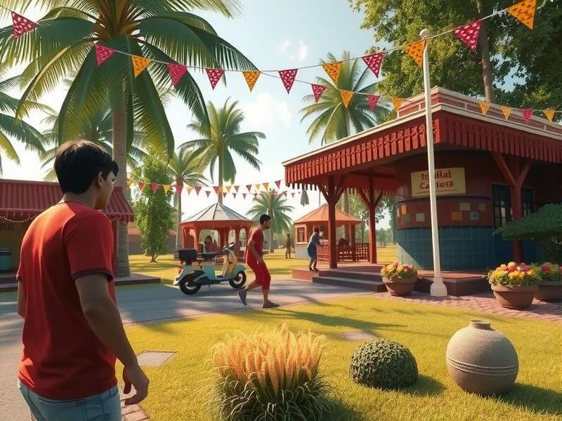 Indian Farmhouse Style Festival Event